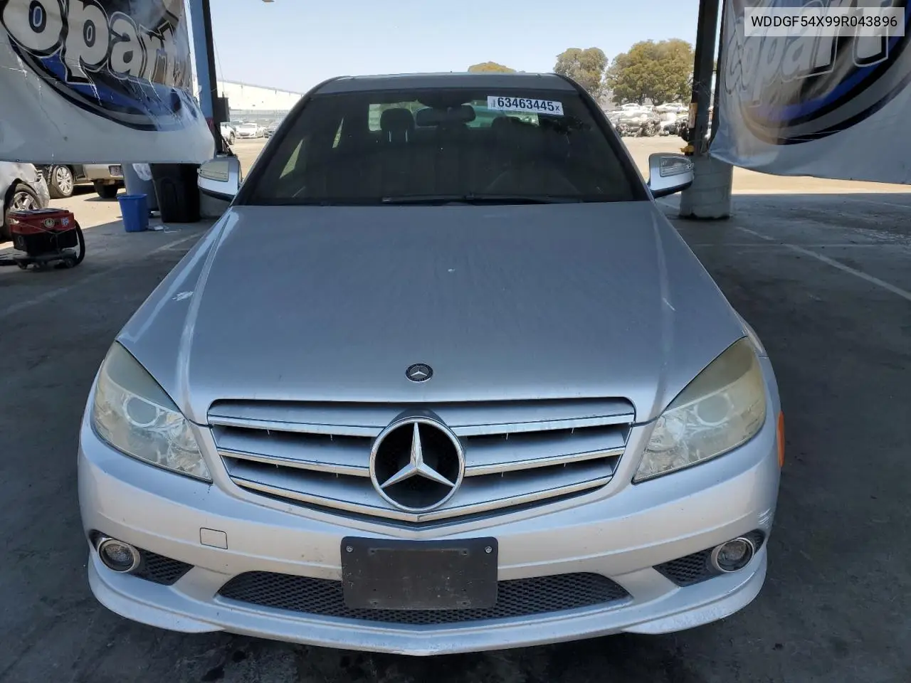2009 Mercedes-Benz C 300 VIN: WDDGF54X99R043896 Lot: 63463445
