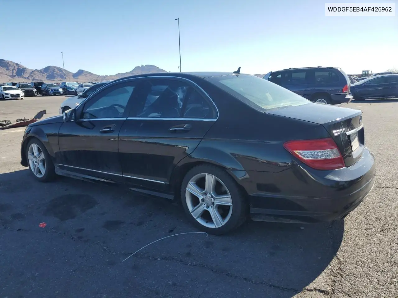 2010 Mercedes-Benz C 300 VIN: WDDGF5EB4AF426962 Lot: 56360555