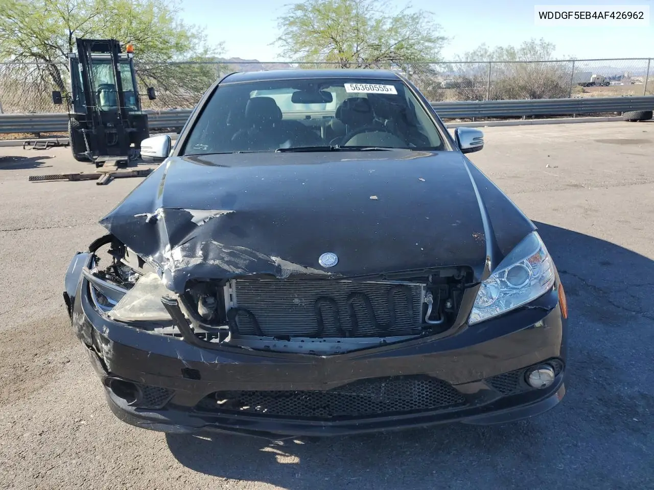 2010 Mercedes-Benz C 300 VIN: WDDGF5EB4AF426962 Lot: 56360555