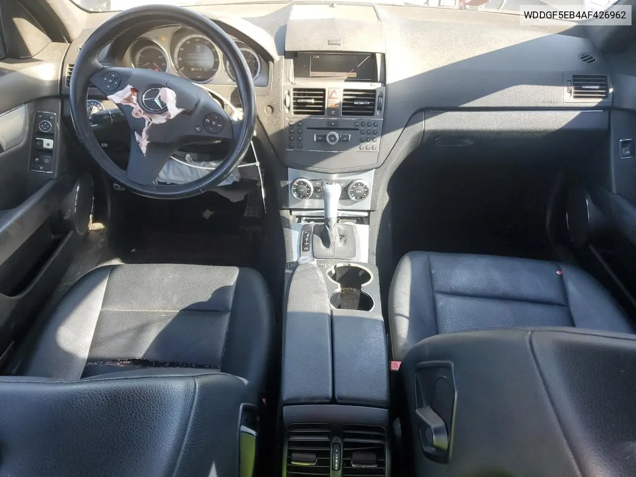 2010 Mercedes-Benz C 300 VIN: WDDGF5EB4AF426962 Lot: 56360555