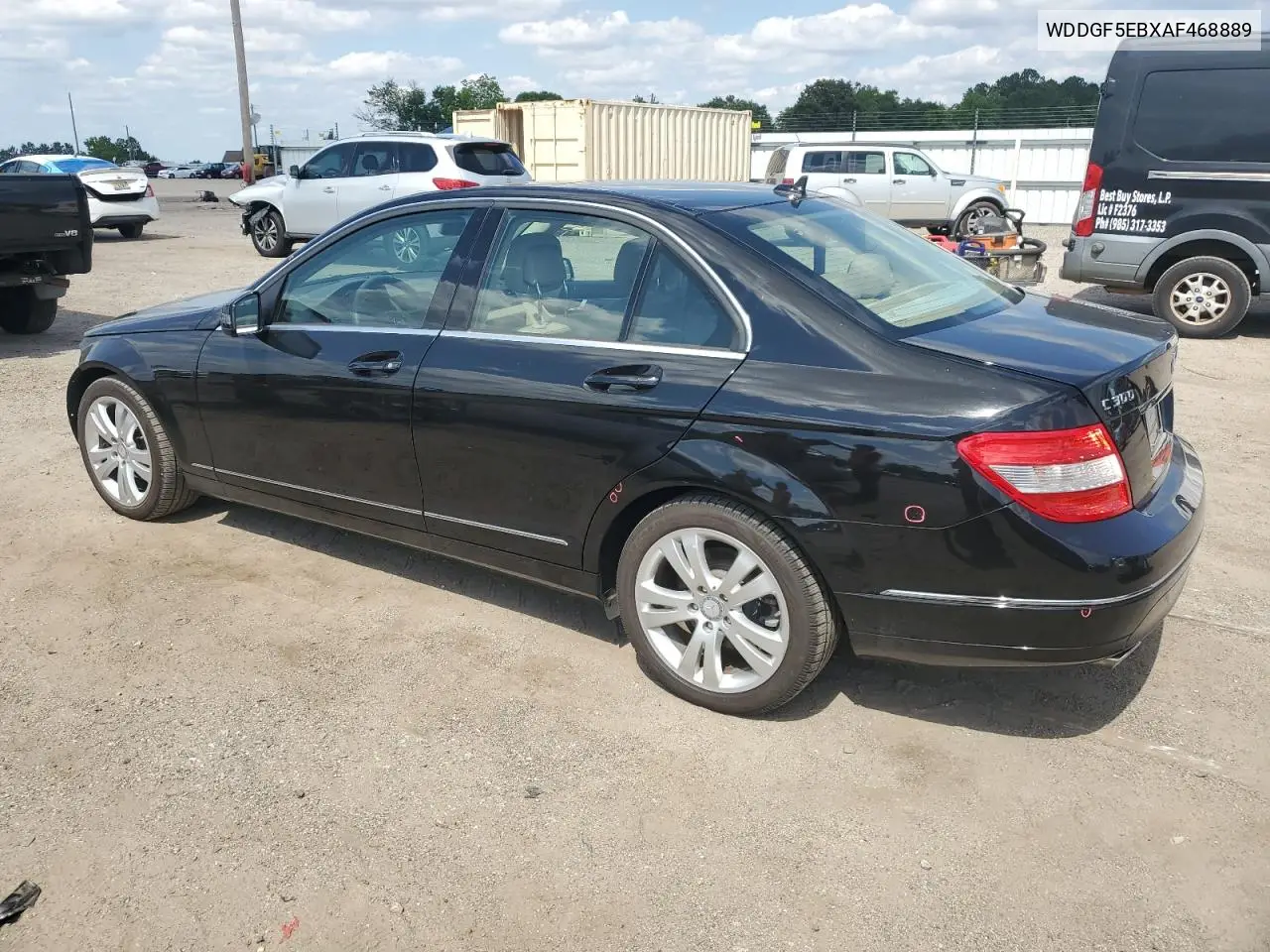2010 Mercedes-Benz C 300 VIN: WDDGF5EBXAF468889 Lot: 56470895