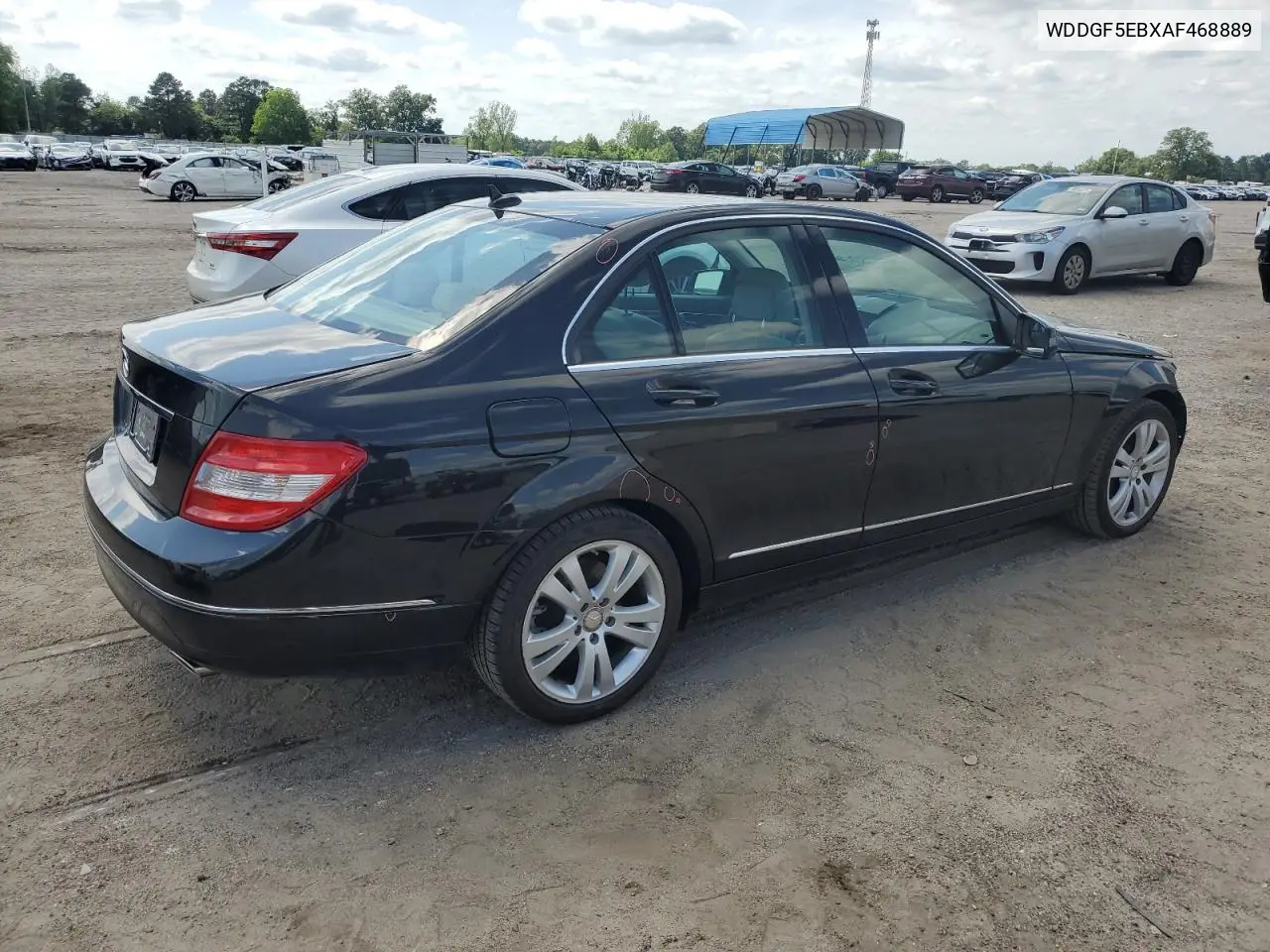 2010 Mercedes-Benz C 300 VIN: WDDGF5EBXAF468889 Lot: 56470895