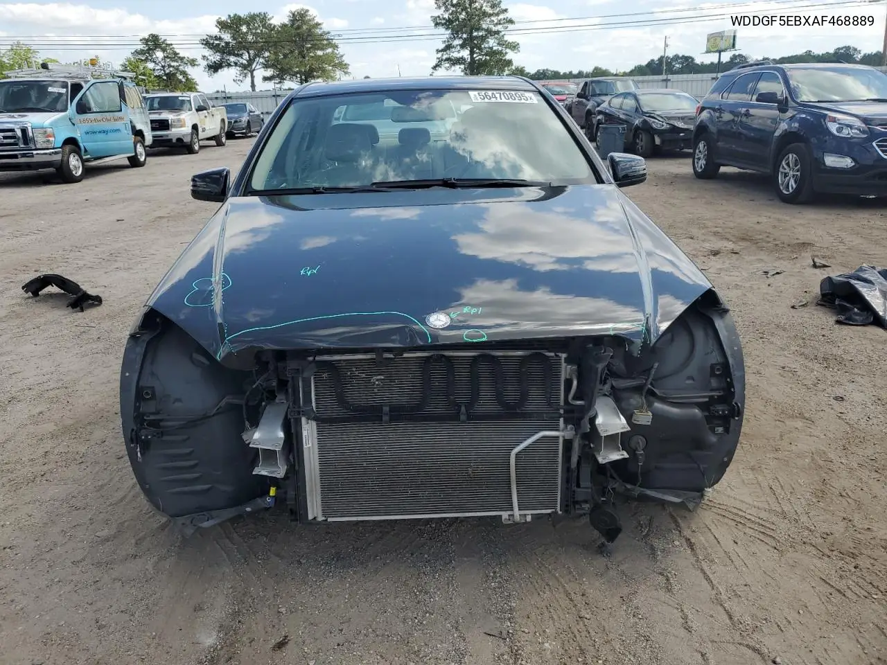 2010 Mercedes-Benz C 300 VIN: WDDGF5EBXAF468889 Lot: 56470895