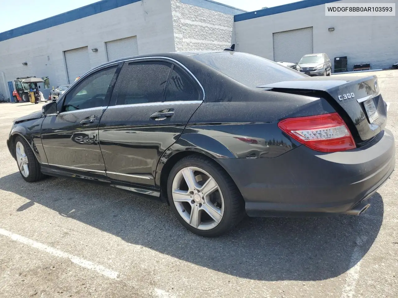 2010 Mercedes-Benz C 300 4Matic VIN: WDDGF8BB0AR103593 Lot: 61450945