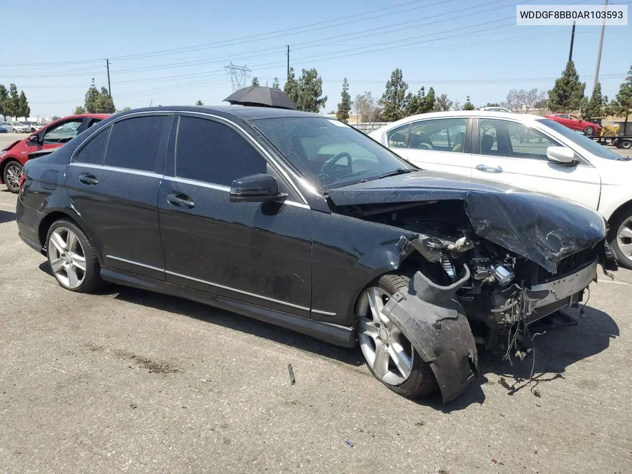 2010 Mercedes-Benz C 300 4Matic VIN: WDDGF8BB0AR103593 Lot: 61450945