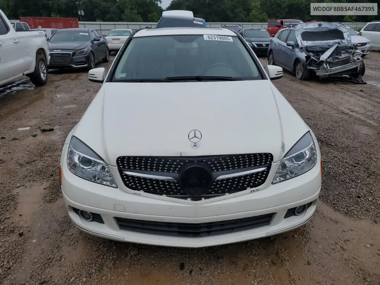 2010 Mercedes-Benz C 300 4Matic VIN: WDDGF8BB5AF467395 Lot: 62319805