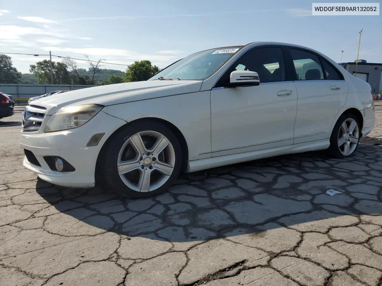 2010 Mercedes-Benz C 300 VIN: WDDGF5EB9AR132052 Lot: 62785825