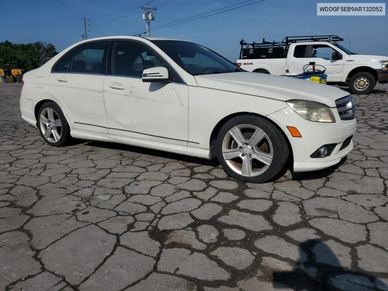 2010 Mercedes-Benz C 300 VIN: WDDGF5EB9AR132052 Lot: 62785825