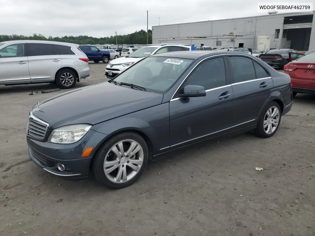 2010 Mercedes-Benz C 300 VIN: WDDGF5EB0AF462759 Lot: 62908485