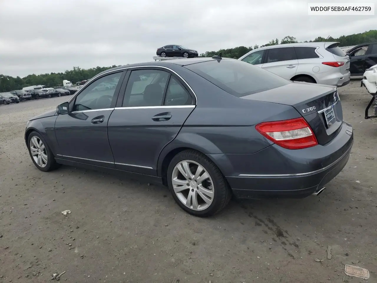 2010 Mercedes-Benz C 300 VIN: WDDGF5EB0AF462759 Lot: 62908485