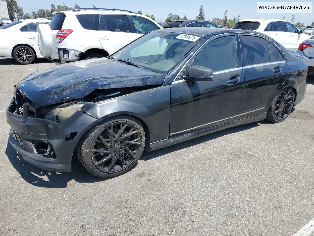 2010 Mercedes-Benz C 300 VIN: WDDGF5EB7AF487626 Lot: 62944095