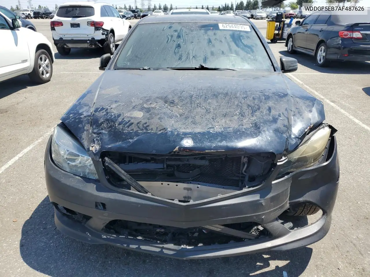 2010 Mercedes-Benz C 300 VIN: WDDGF5EB7AF487626 Lot: 62944095