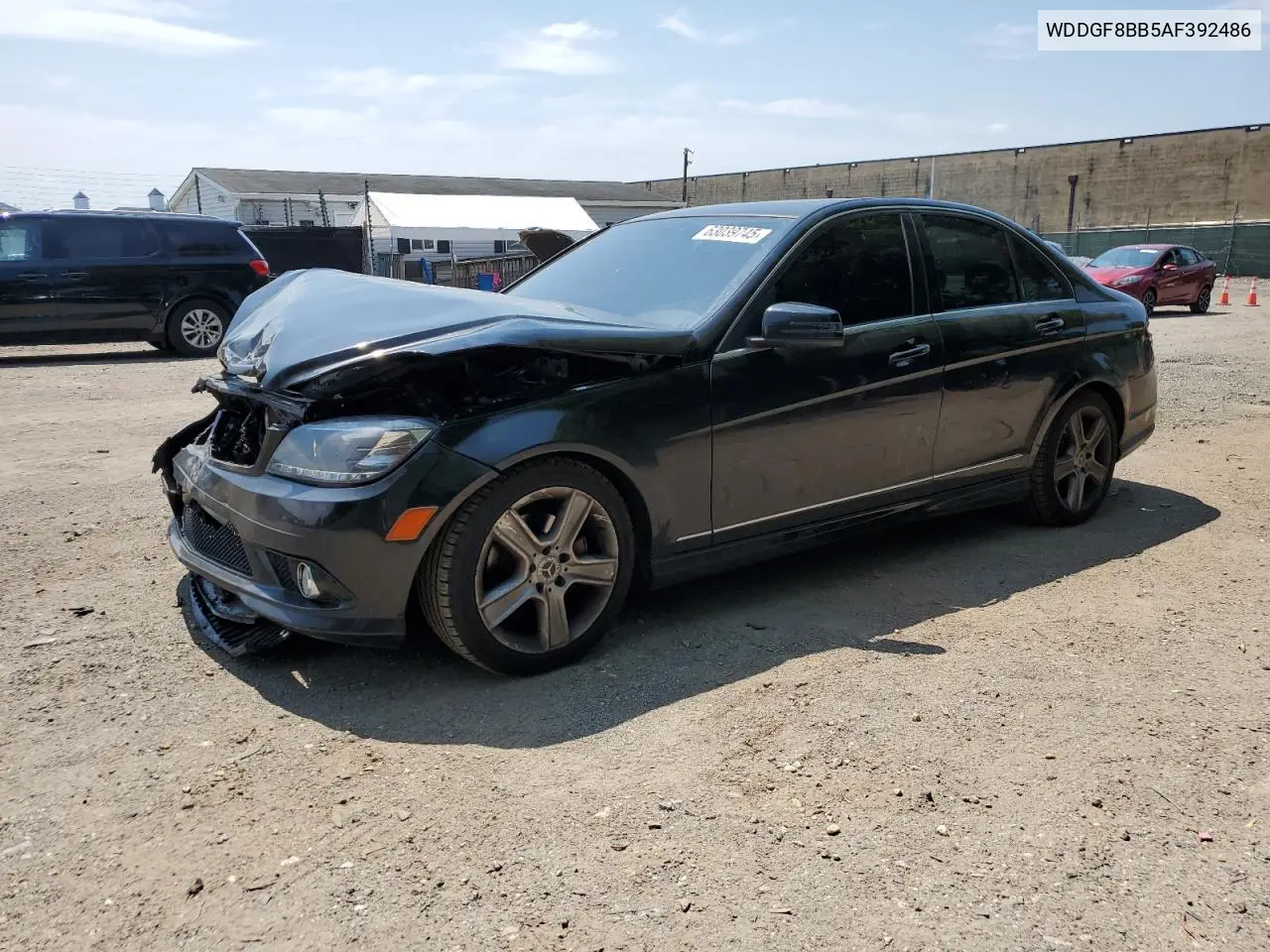 2010 Mercedes-Benz C 300 4Matic VIN: WDDGF8BB5AF392486 Lot: 63039745
