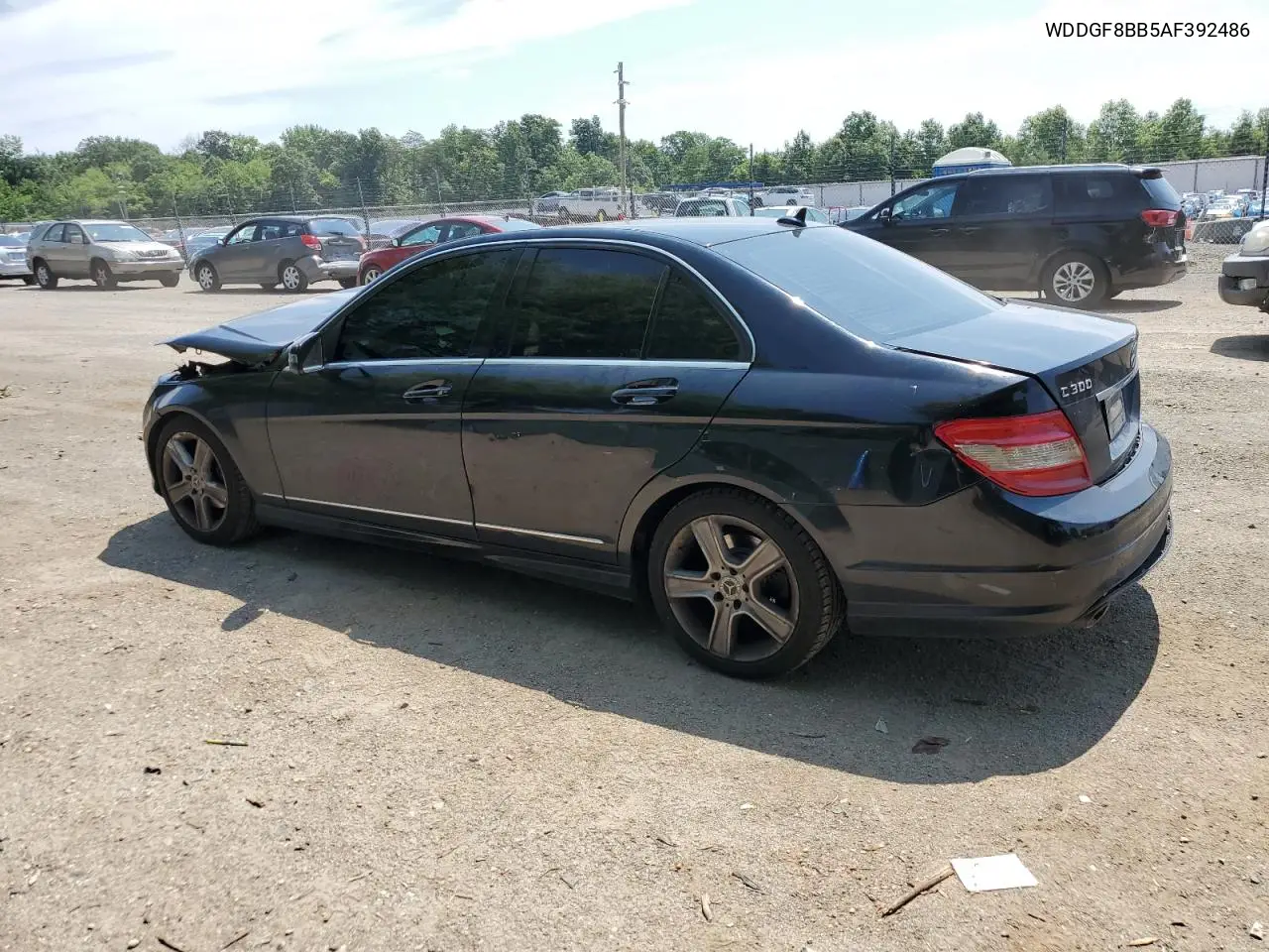 2010 Mercedes-Benz C 300 4Matic VIN: WDDGF8BB5AF392486 Lot: 63039745