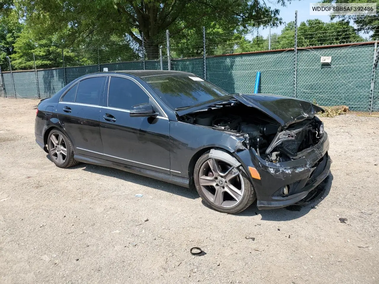2010 Mercedes-Benz C 300 4Matic VIN: WDDGF8BB5AF392486 Lot: 63039745