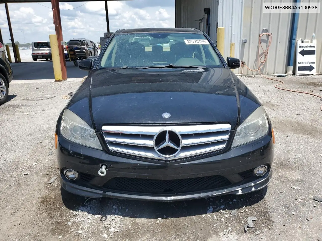 2010 Mercedes-Benz C 300 4Matic VIN: WDDGF8BB4AR100938 Lot: 63770755