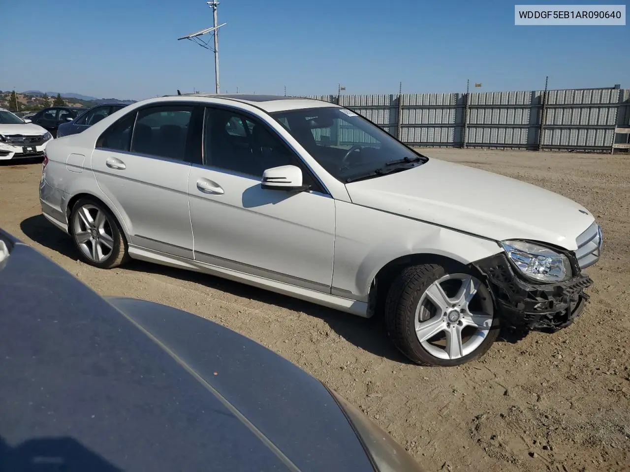 2010 Mercedes-Benz C 300 VIN: WDDGF5EB1AR090640 Lot: 64667075