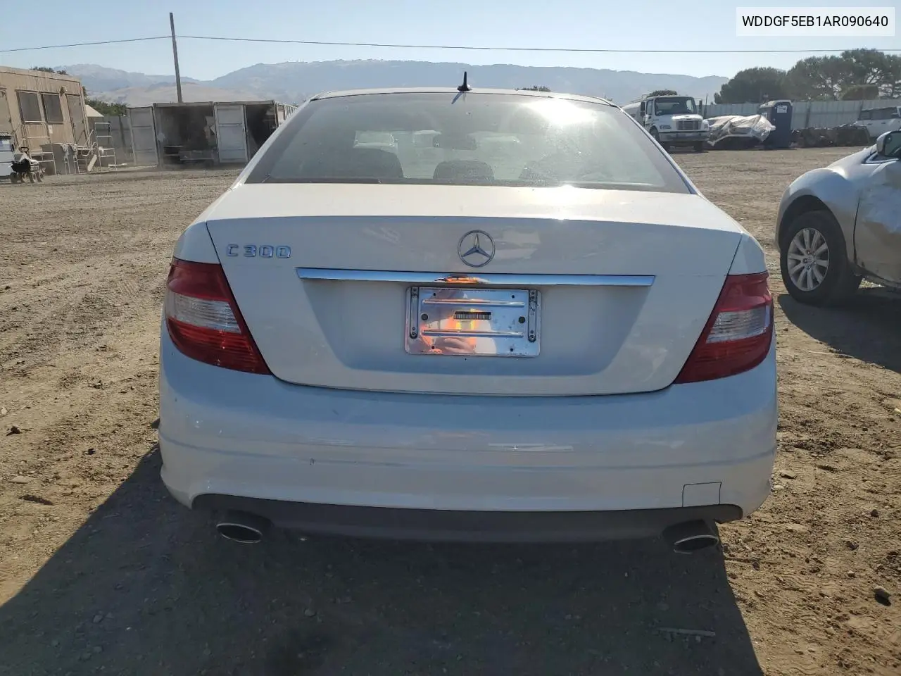 2010 Mercedes-Benz C 300 VIN: WDDGF5EB1AR090640 Lot: 64667075