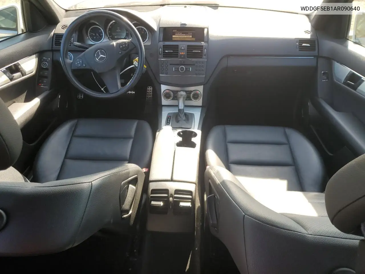 2010 Mercedes-Benz C 300 VIN: WDDGF5EB1AR090640 Lot: 64667075