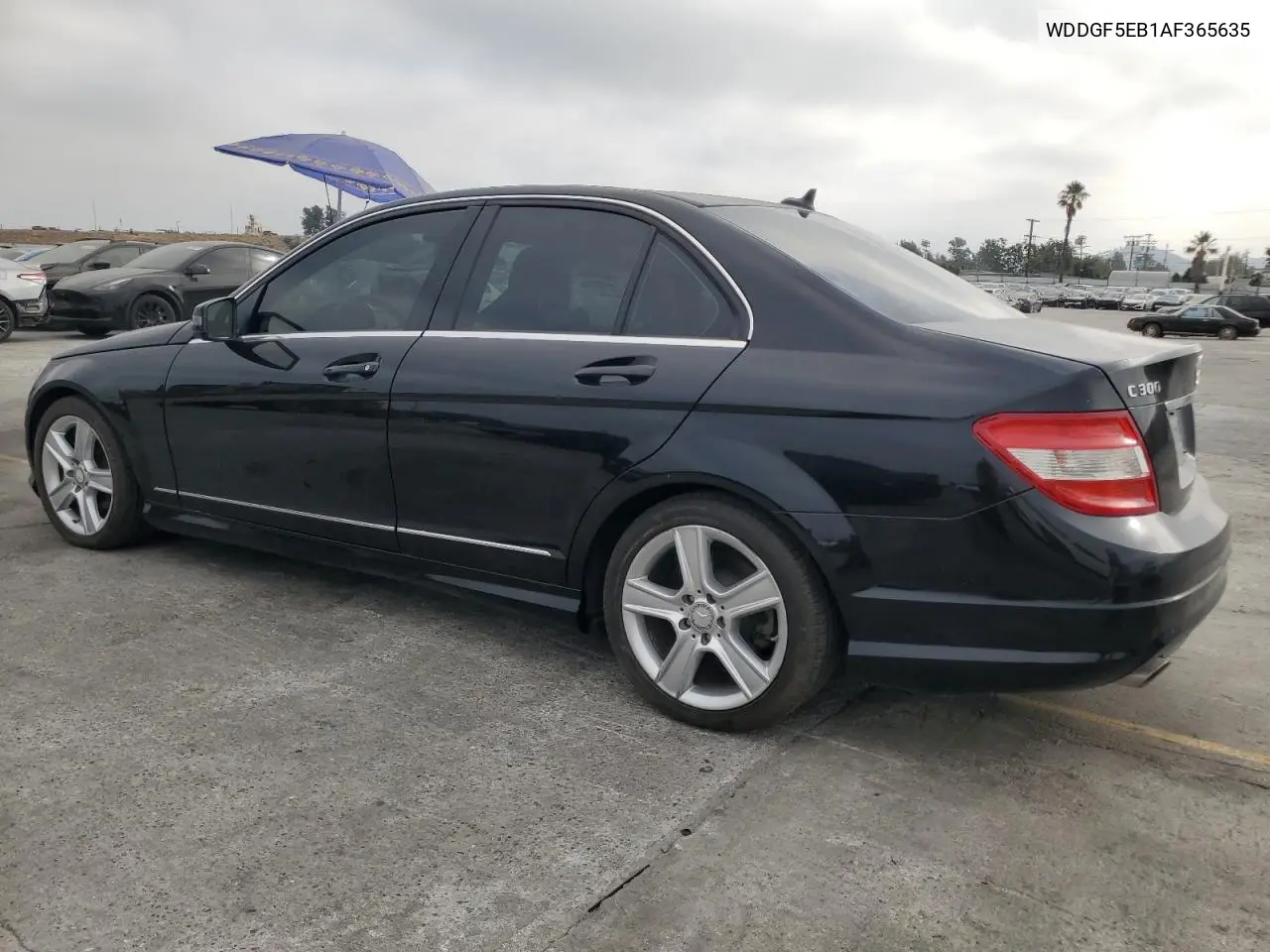 2010 Mercedes-Benz C 300 VIN: WDDGF5EB1AF365635 Lot: 65240665