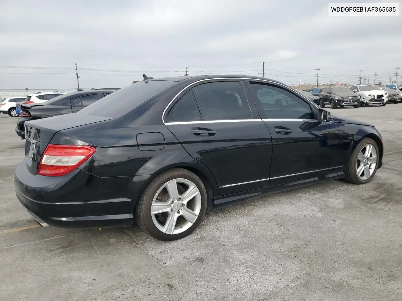 2010 Mercedes-Benz C 300 VIN: WDDGF5EB1AF365635 Lot: 65240665