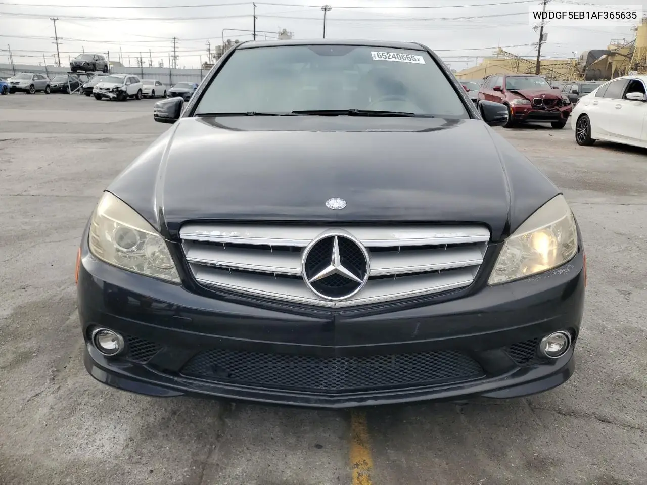 2010 Mercedes-Benz C 300 VIN: WDDGF5EB1AF365635 Lot: 65240665