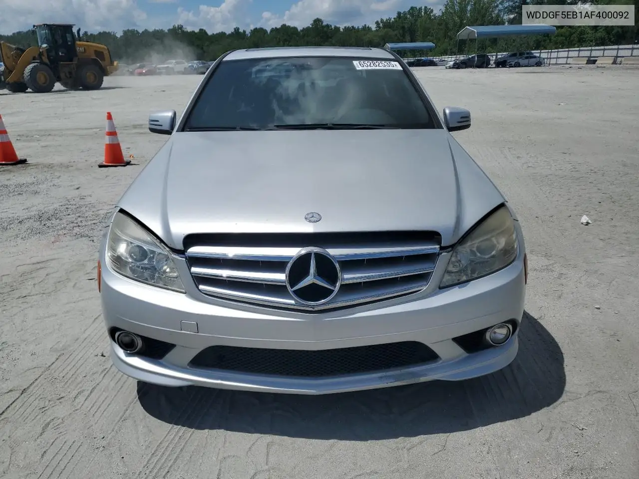 2010 Mercedes-Benz C 300 VIN: WDDGF5EB1AF400092 Lot: 65282535