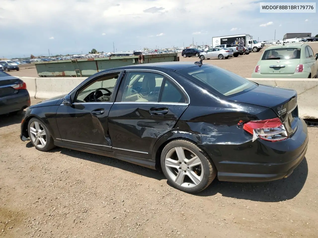 2011 Mercedes-Benz C 300 4Matic VIN: WDDGF8BB1BR179776 Lot: 53422595