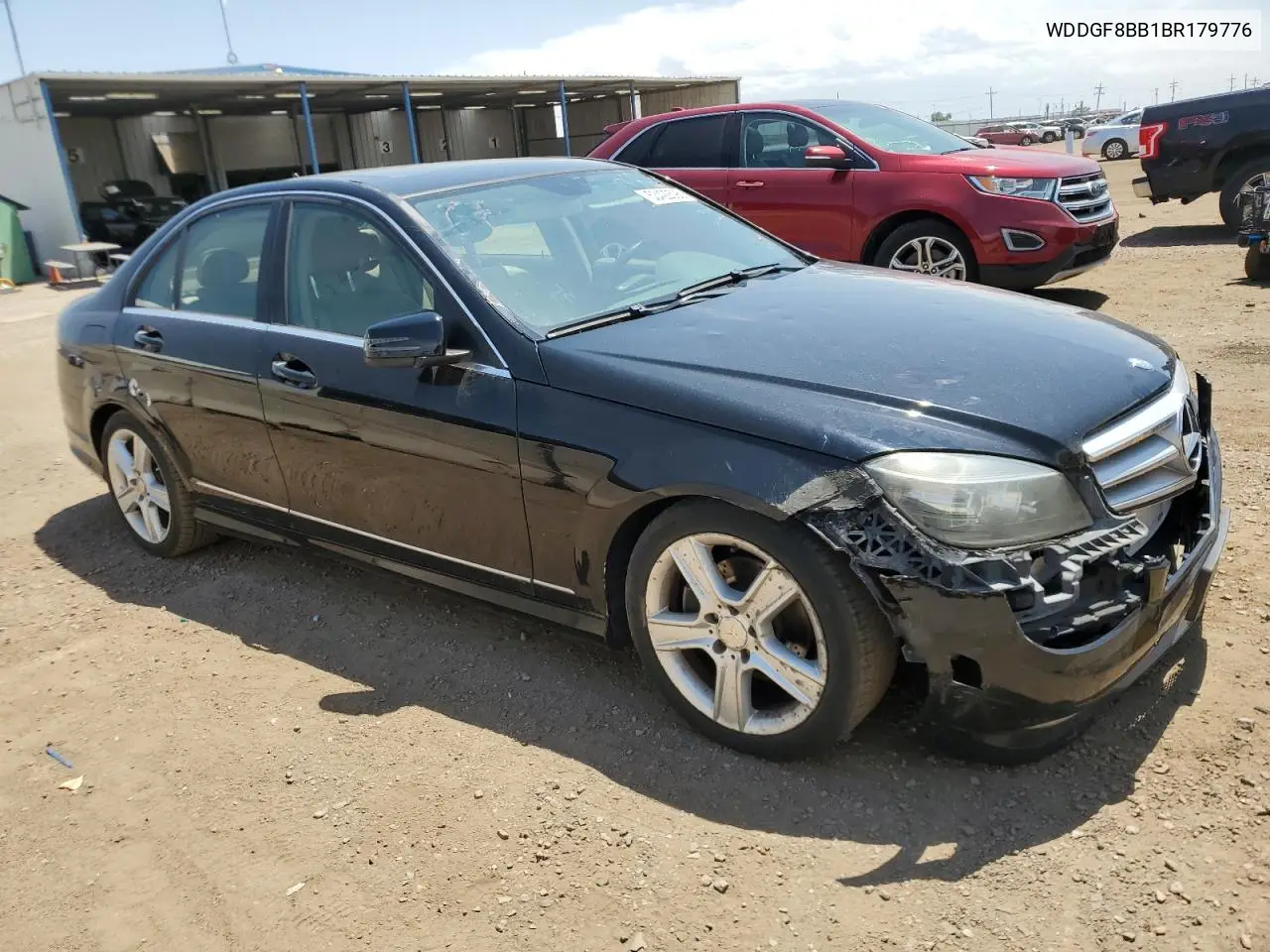 2011 Mercedes-Benz C 300 4Matic VIN: WDDGF8BB1BR179776 Lot: 53422595