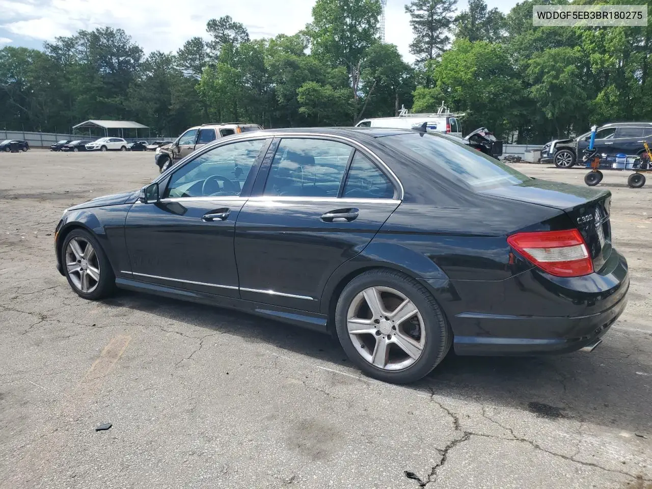 2011 Mercedes-Benz C 300 VIN: WDDGF5EB3BR180275 Lot: 56596705