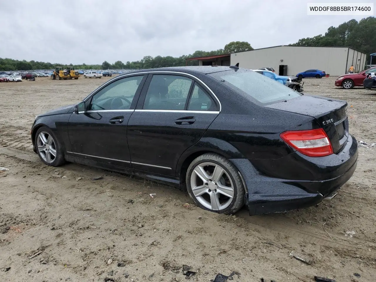 2011 Mercedes-Benz C 300 4Matic VIN: WDDGF8BB5BR174600 Lot: 56768265