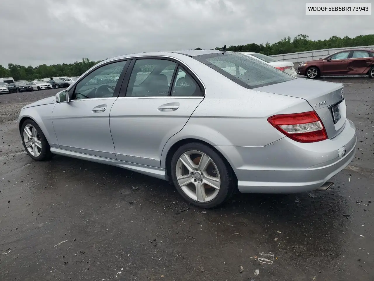 2011 Mercedes-Benz C 300 VIN: WDDGF5EB5BR173943 Lot: 56868705