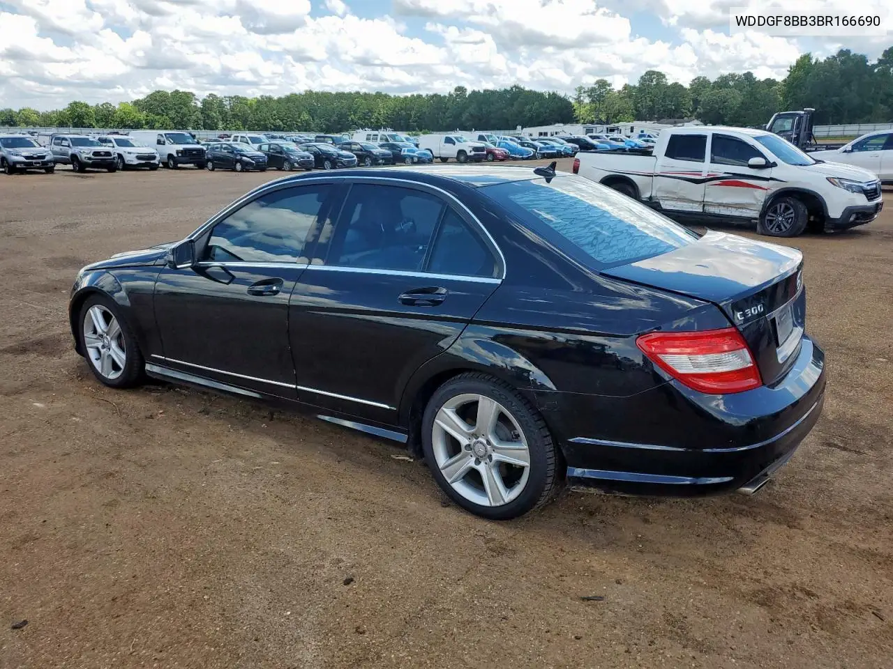 2011 Mercedes-Benz C 300 4Matic VIN: WDDGF8BB3BR166690 Lot: 62311395