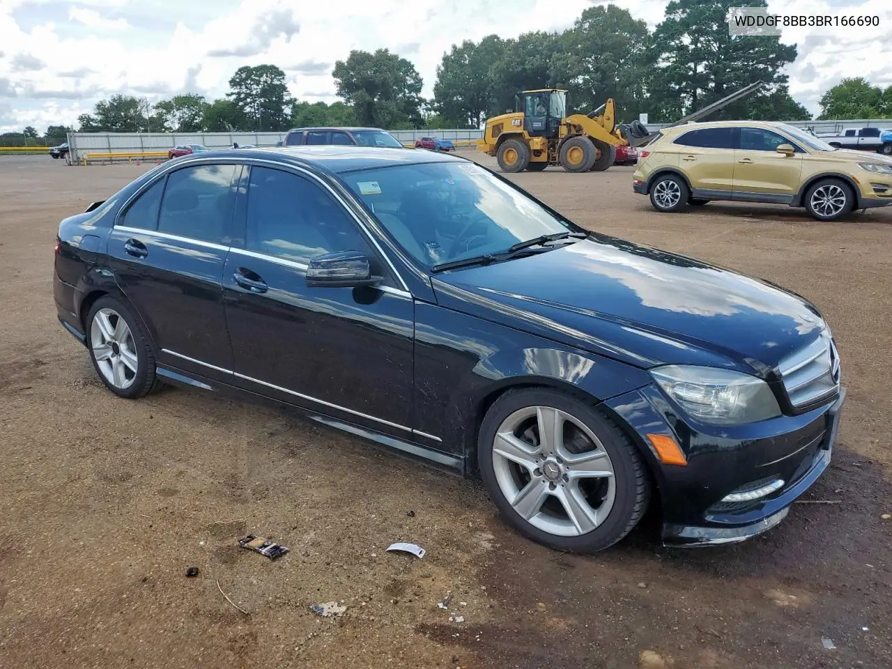 2011 Mercedes-Benz C 300 4Matic VIN: WDDGF8BB3BR166690 Lot: 62311395