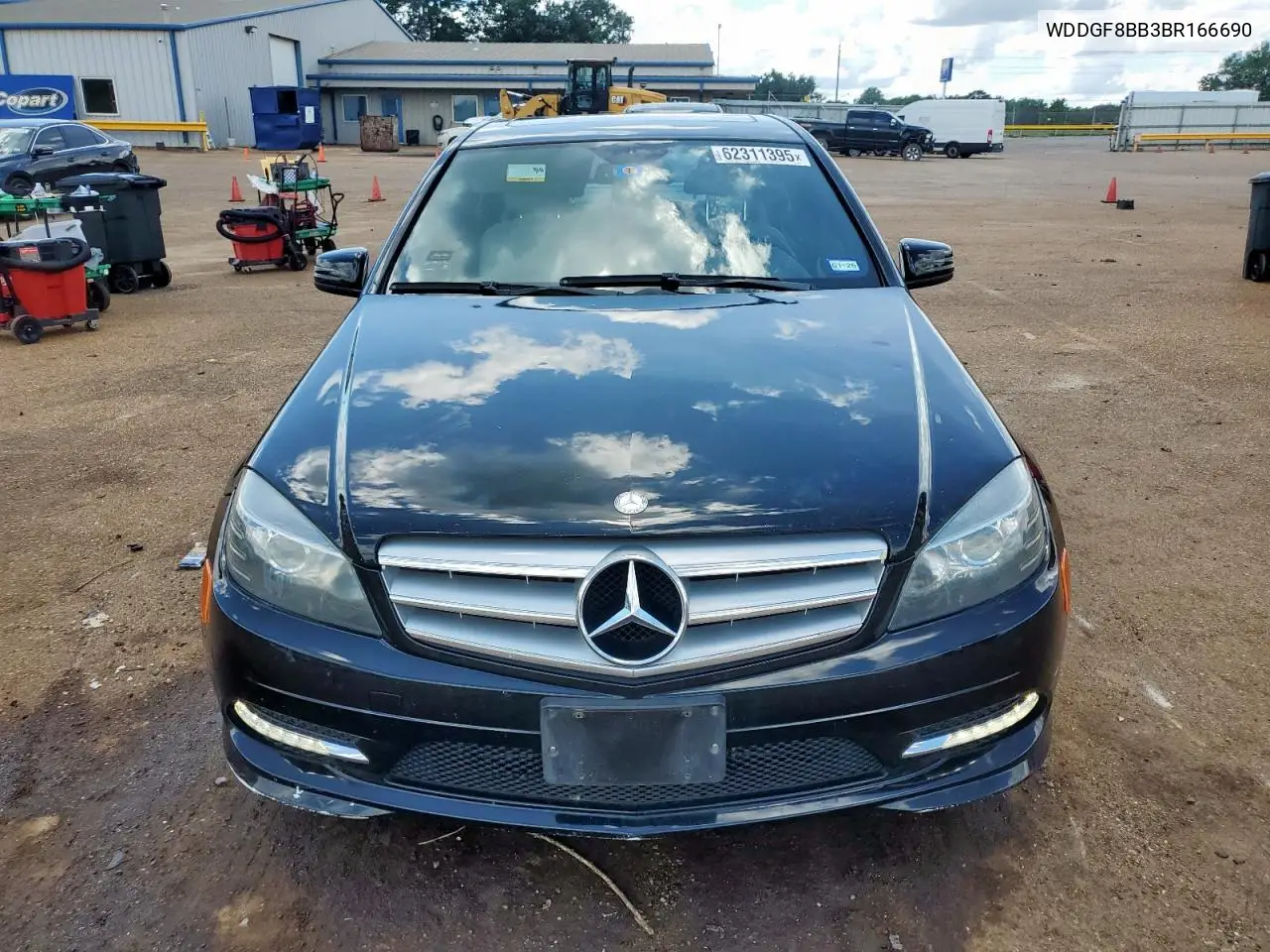 2011 Mercedes-Benz C 300 4Matic VIN: WDDGF8BB3BR166690 Lot: 62311395