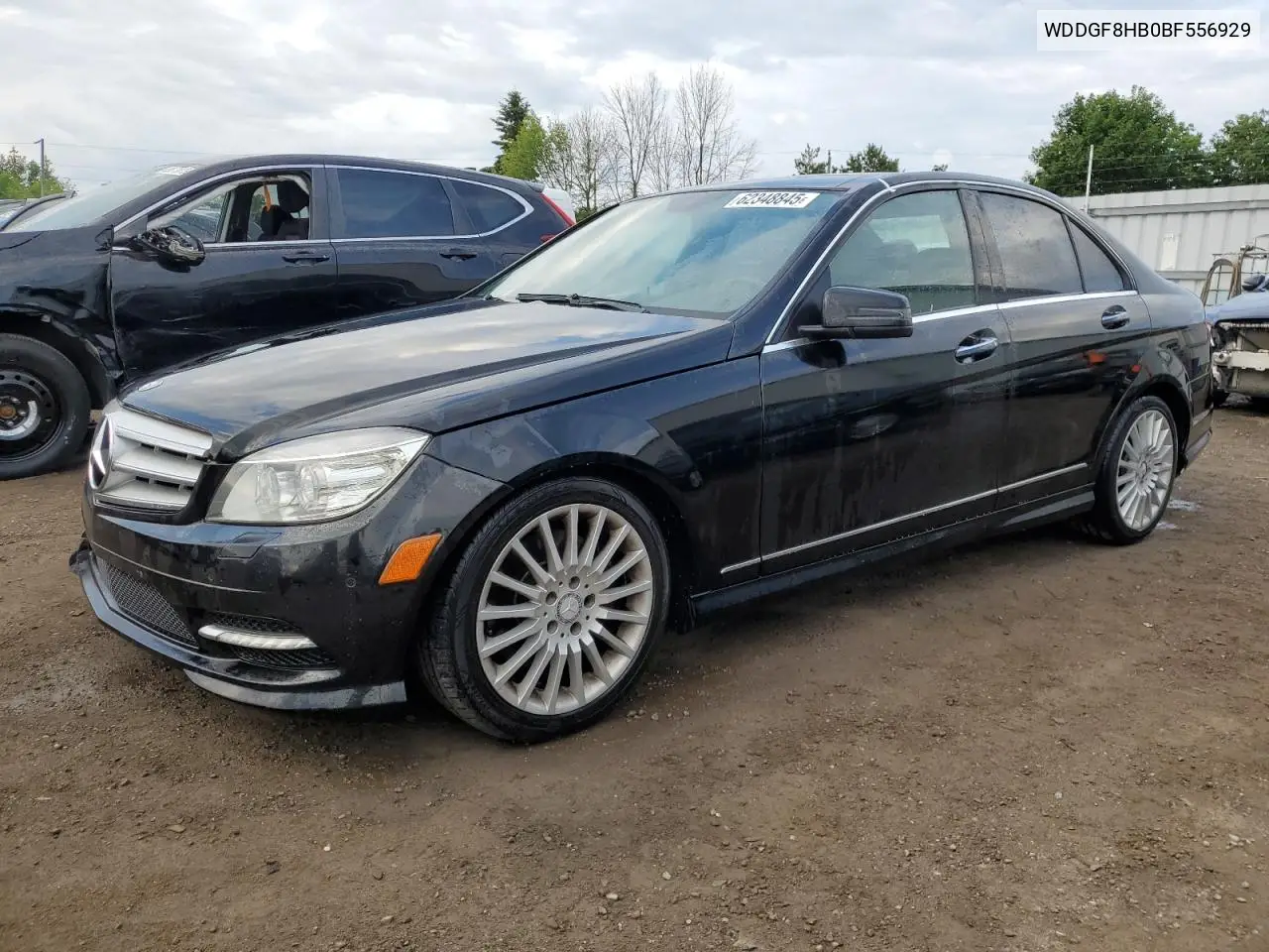 2011 Mercedes-Benz C 350 4Matic VIN: WDDGF8HB0BF556929 Lot: 62348845