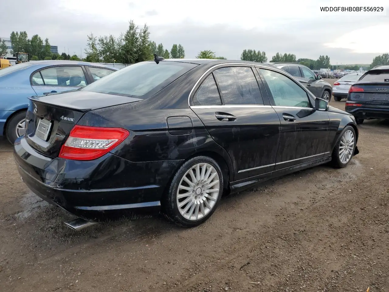 2011 Mercedes-Benz C 350 4Matic VIN: WDDGF8HB0BF556929 Lot: 62348845