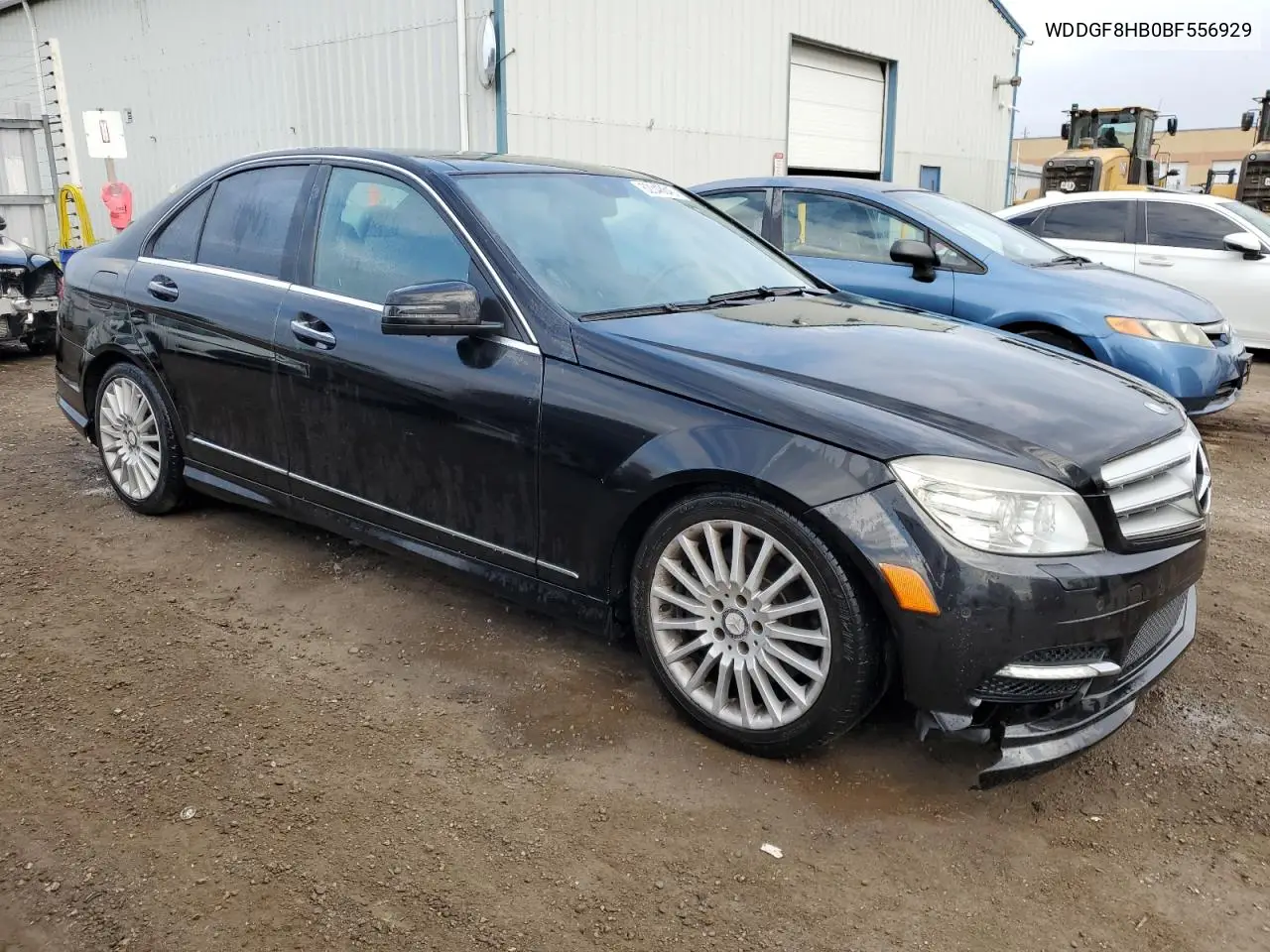 2011 Mercedes-Benz C 350 4Matic VIN: WDDGF8HB0BF556929 Lot: 62348845