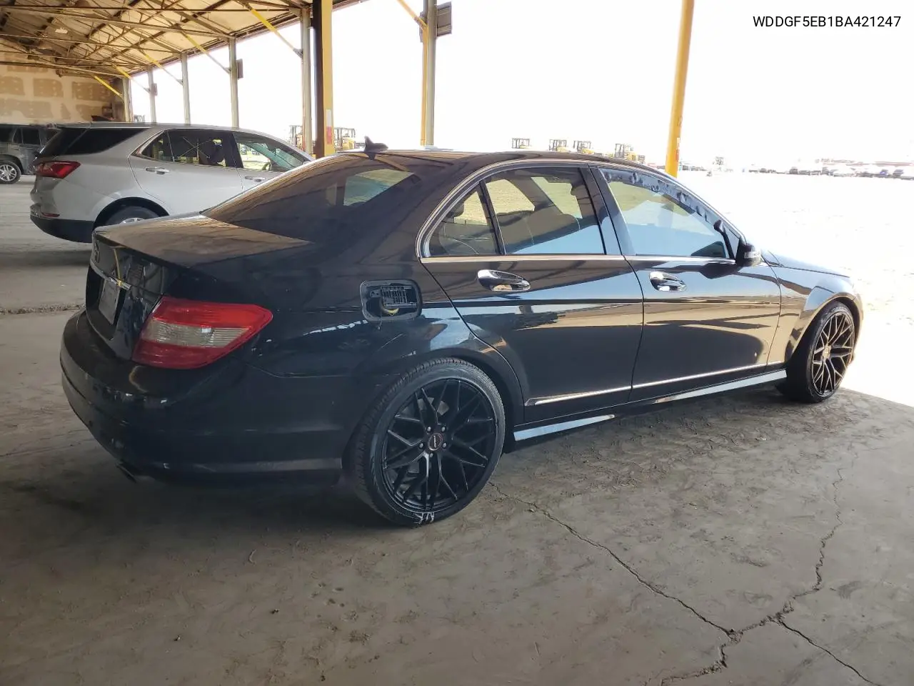 2011 Mercedes-Benz C 300 VIN: WDDGF5EB1BA421247 Lot: 62767035