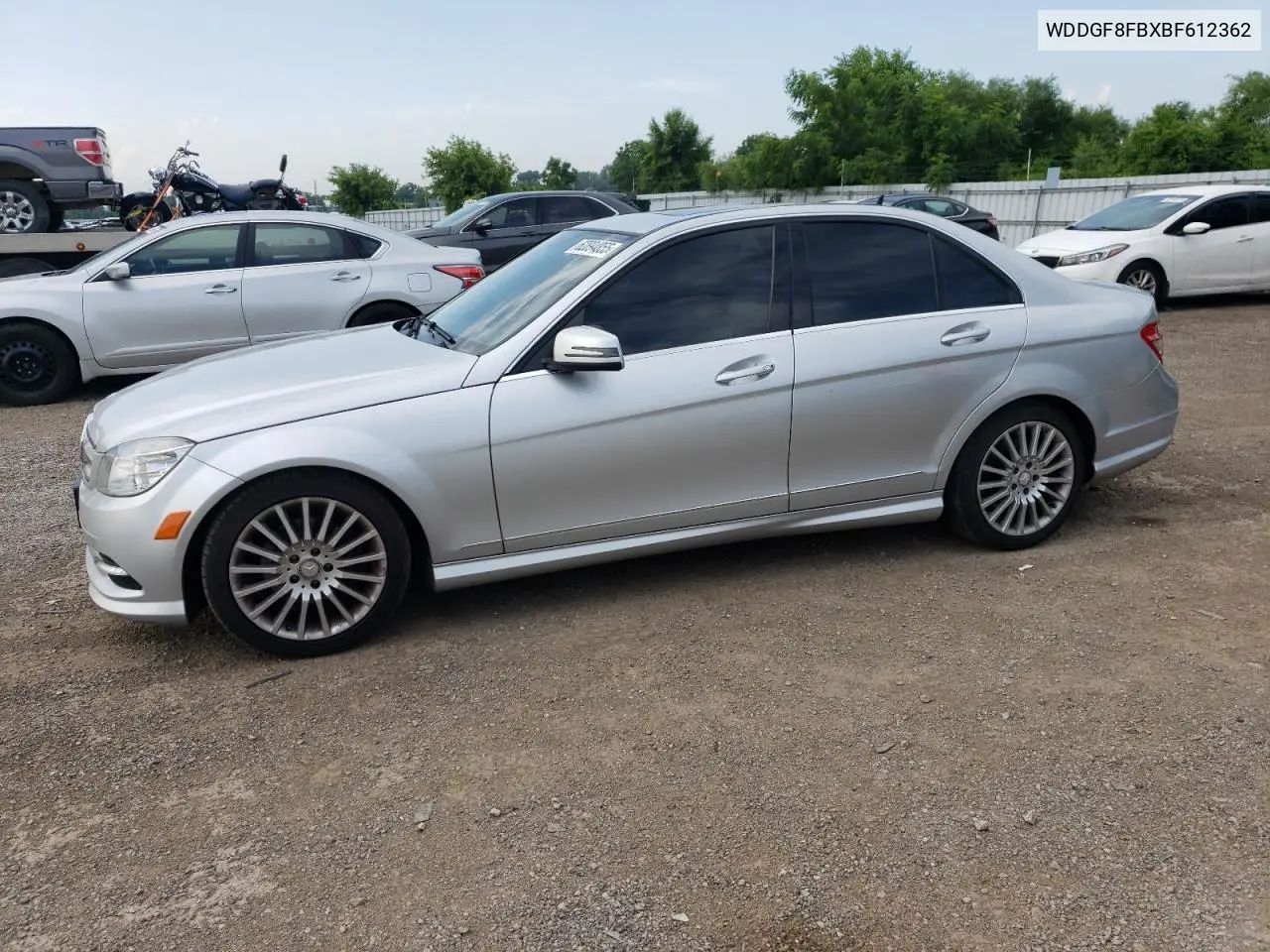 2011 Mercedes-Benz C 250 4Matic VIN: WDDGF8FBXBF612362 Lot: 62894855