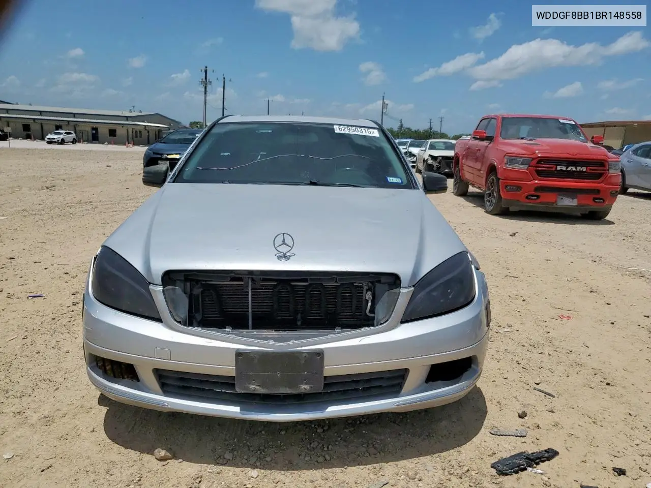 2011 Mercedes-Benz C 300 4Matic VIN: WDDGF8BB1BR148558 Lot: 62950315