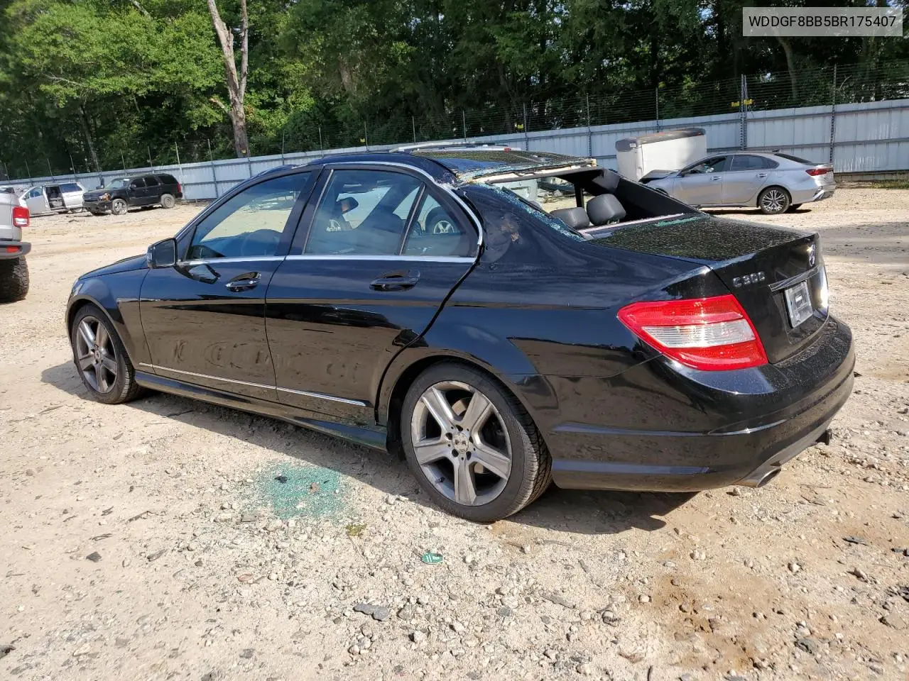 2011 Mercedes-Benz C 300 4Matic VIN: WDDGF8BB5BR175407 Lot: 64331415
