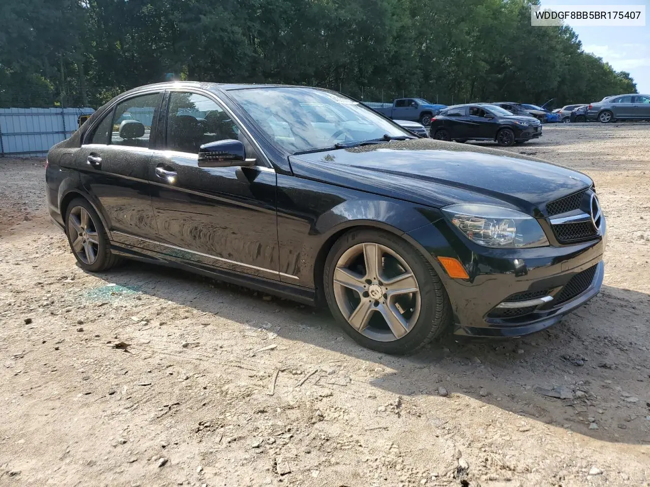 2011 Mercedes-Benz C 300 4Matic VIN: WDDGF8BB5BR175407 Lot: 64331415