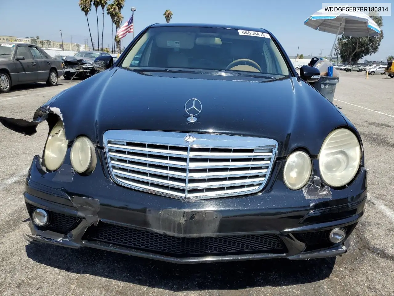 2011 Mercedes-Benz C 300 VIN: WDDGF5EB7BR180814 Lot: 64655475