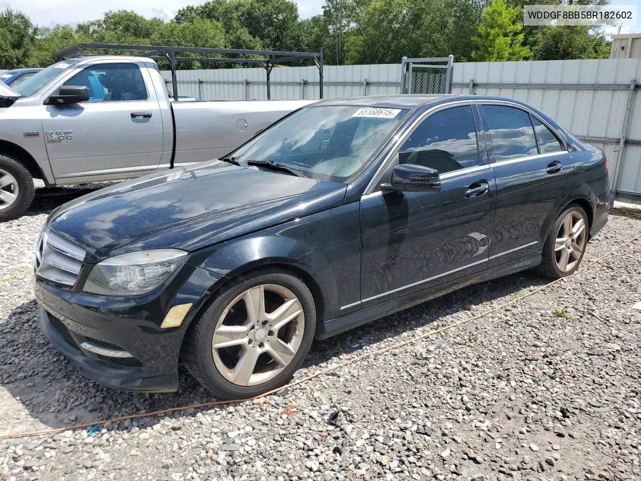 2011 Mercedes-Benz C 300 4Matic VIN: WDDGF8BB5BR182602 Lot: 65168615