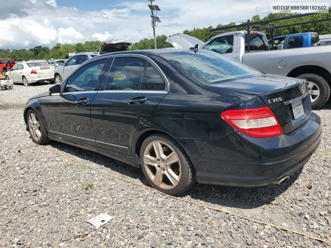 2011 Mercedes-Benz C 300 4Matic VIN: WDDGF8BB5BR182602 Lot: 65168615