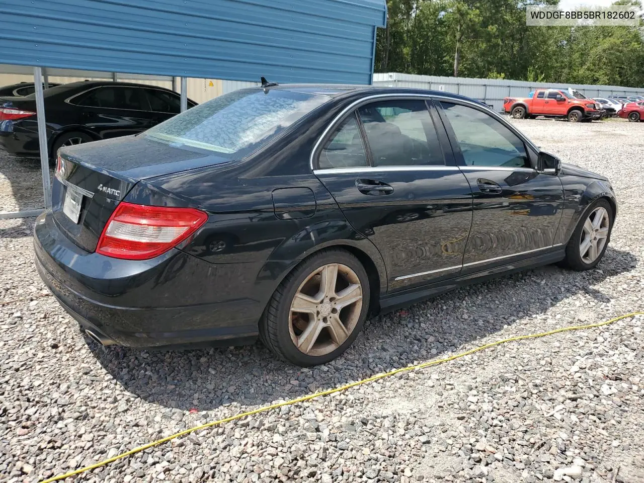2011 Mercedes-Benz C 300 4Matic VIN: WDDGF8BB5BR182602 Lot: 65168615