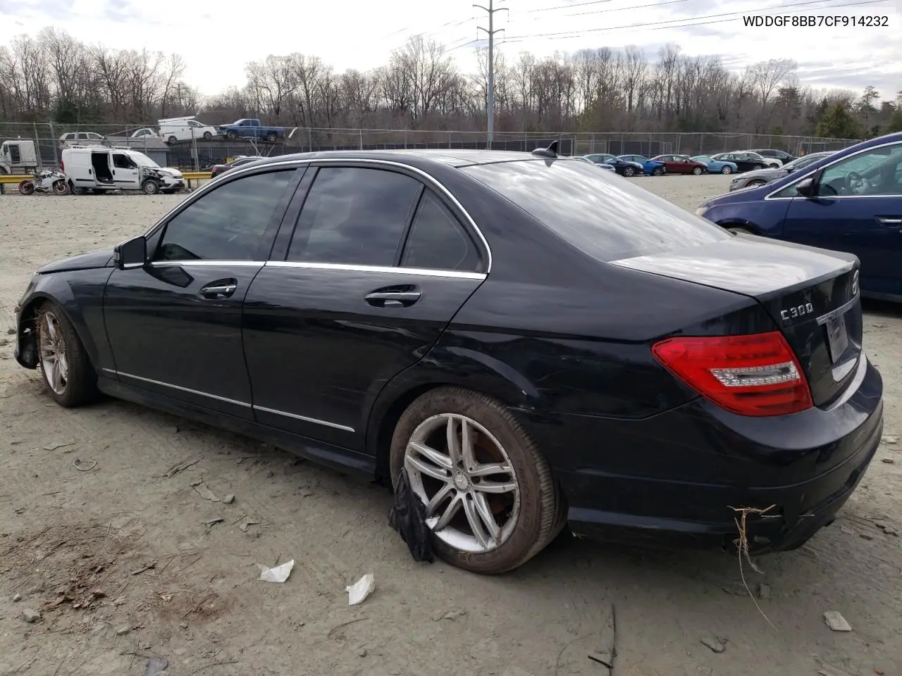 2012 Mercedes-Benz C 300 4Matic VIN: WDDGF8BB7CF914232 Lot: 46606515