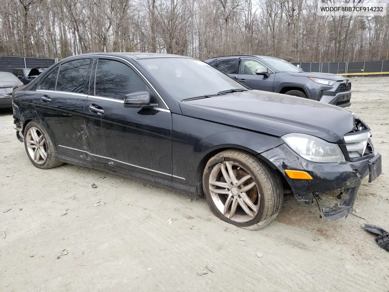 2012 Mercedes-Benz C 300 4Matic VIN: WDDGF8BB7CF914232 Lot: 46606515