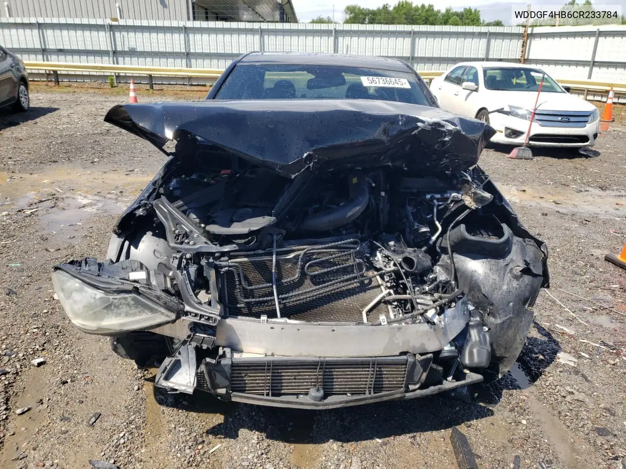 2012 Mercedes-Benz C 250 VIN: WDDGF4HB6CR233784 Lot: 56736645